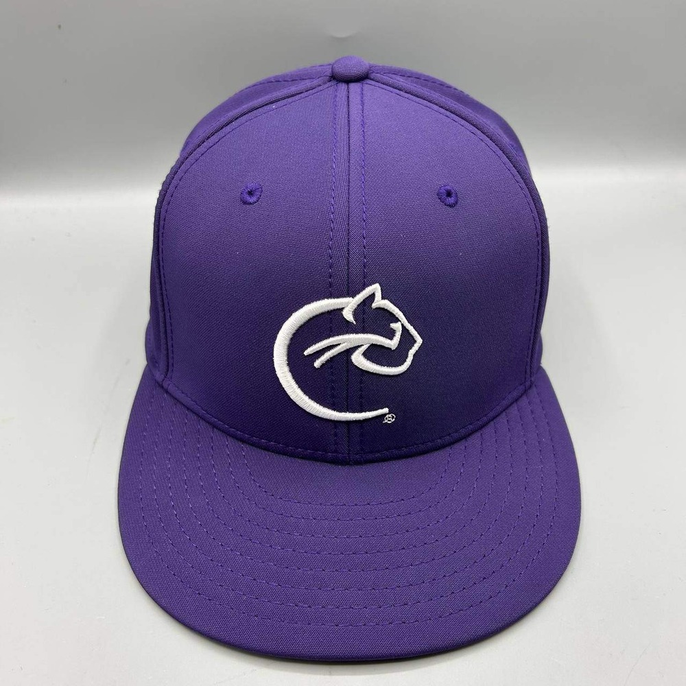 Kansas State Wildcats Hat Men Large Purple Under Armour Fitted Cap New L